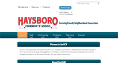 Desktop Screenshot of haysboro.org